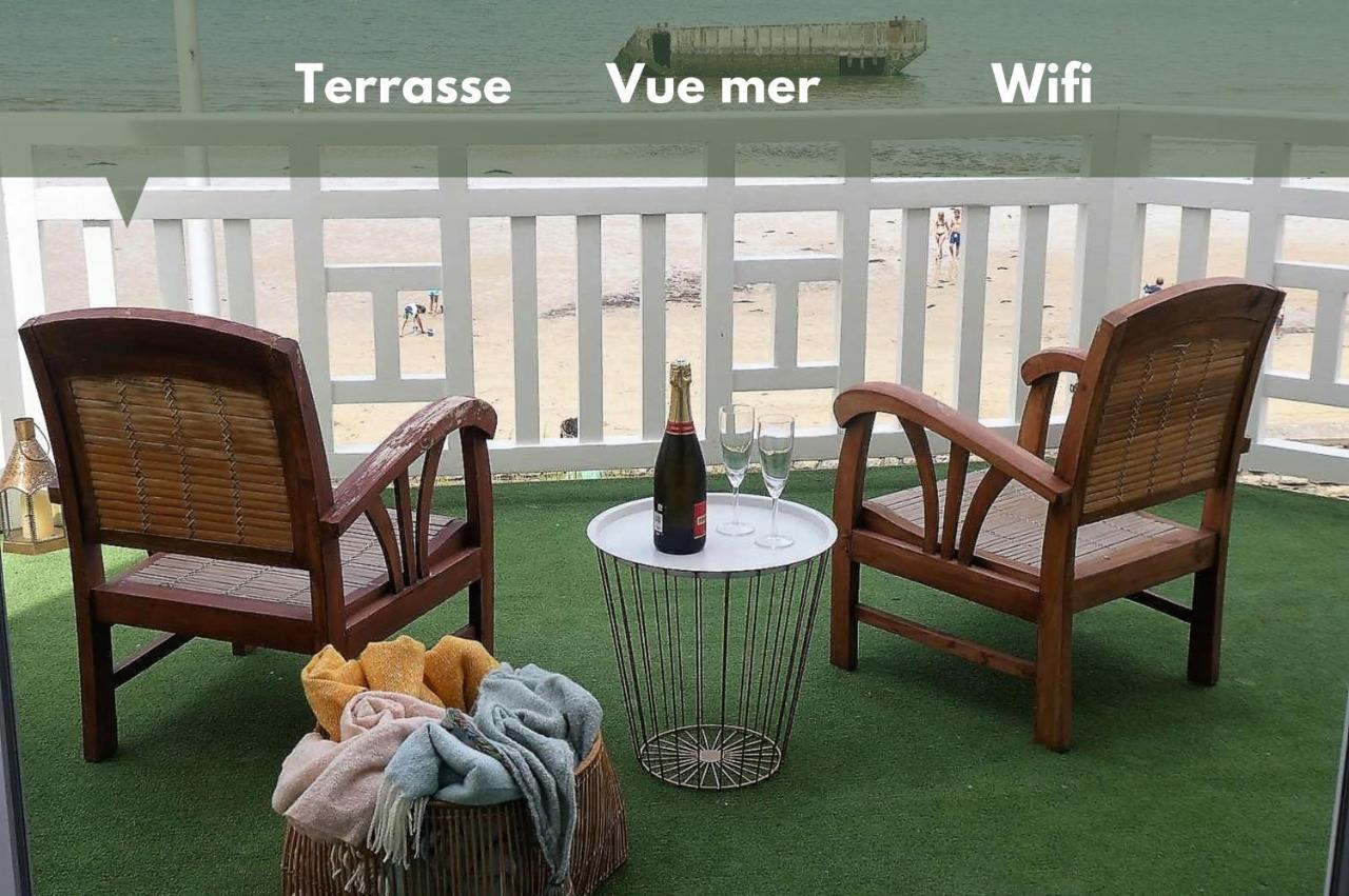 Appartement De Standing - Avec Terrasse Et Vue Mer ارومانش لي بان المظهر الخارجي الصورة