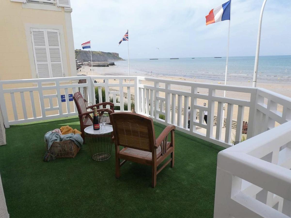Appartement De Standing - Avec Terrasse Et Vue Mer ارومانش لي بان المظهر الخارجي الصورة