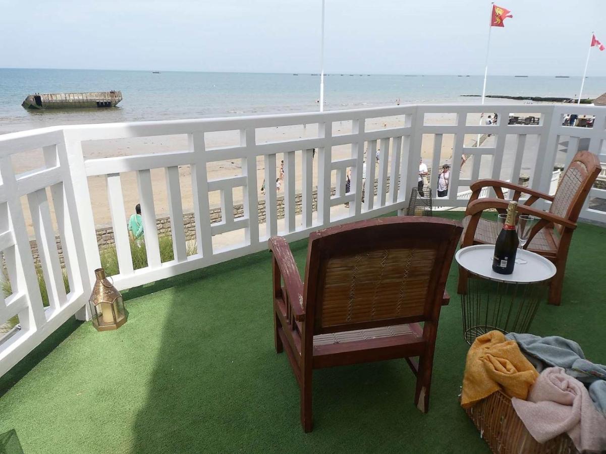 Appartement De Standing - Avec Terrasse Et Vue Mer ارومانش لي بان المظهر الخارجي الصورة