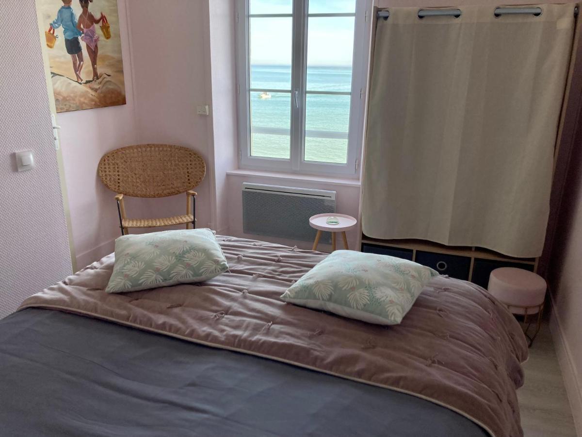 Appartement De Standing - Avec Terrasse Et Vue Mer ارومانش لي بان المظهر الخارجي الصورة